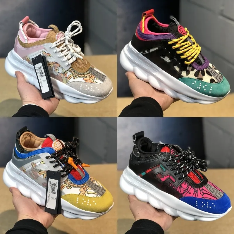 Buy Cheap 2019 Luxury Chain Reaction Men Women Casual Shoes Top