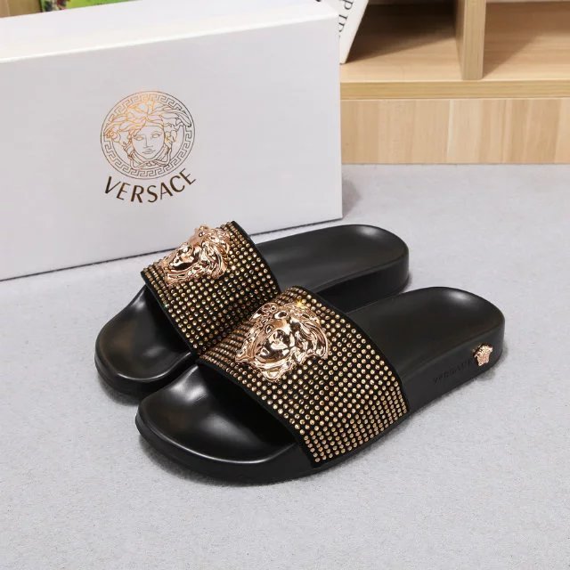 versace slippers womens